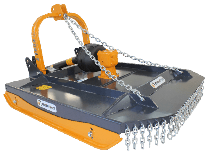 Capinadeira corta mato de correntes Bermarthor L-THOR para tratores