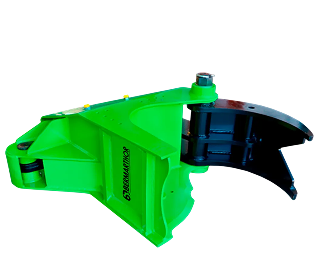 Cisalha Florestal BI 400: Corta troncos de 120mm a 450mm, ideal para Escavadoras de 14T a 24T