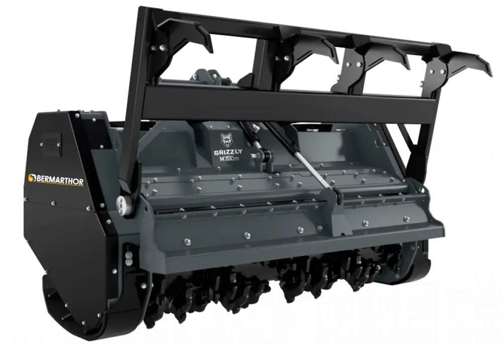 Triturador florestal para trator com potencia entre 80cv até 500cv