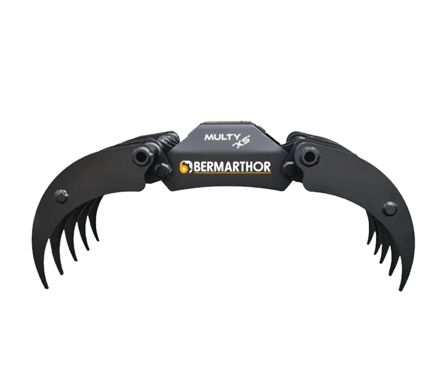 Garfo Agroflorestal MULTI XS com Abertura de 1090 mm, para Escavadoras de 1.5T a 3.5T