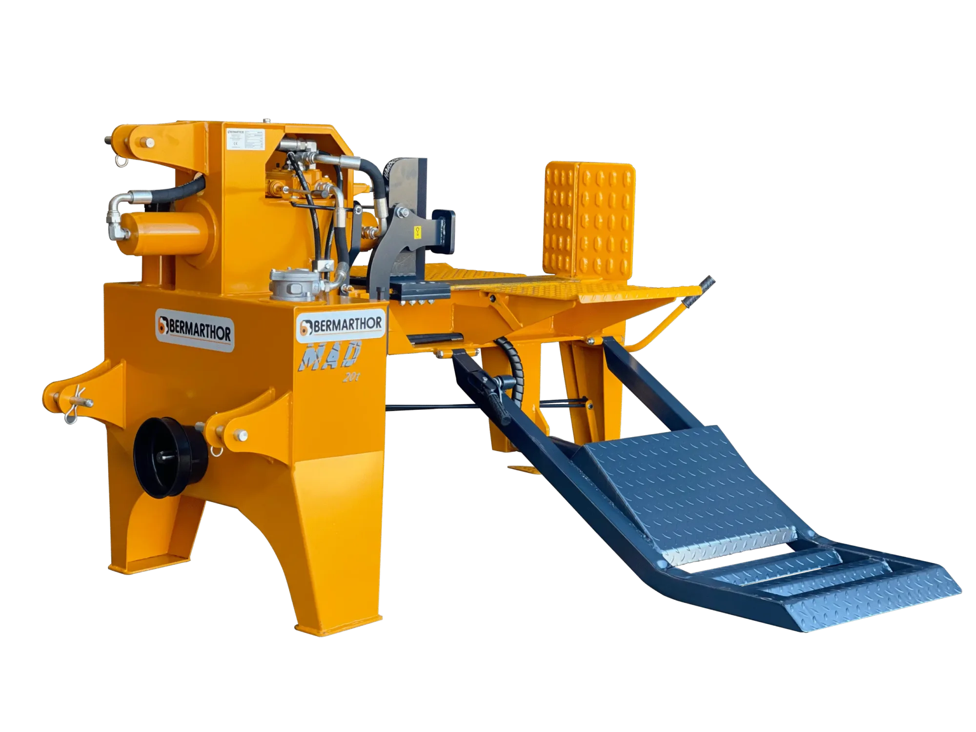 Rachador Horizontal MAD 32T: Comprimento de Corte 750 mm, Potência Necessária de 30cv a 45cv