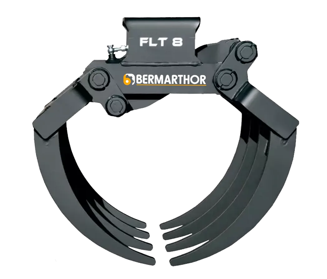 Garfo Agroflorestal MULTI XS com Abertura de 1090 mm, para Escavadoras de 1.5T a 3.5T